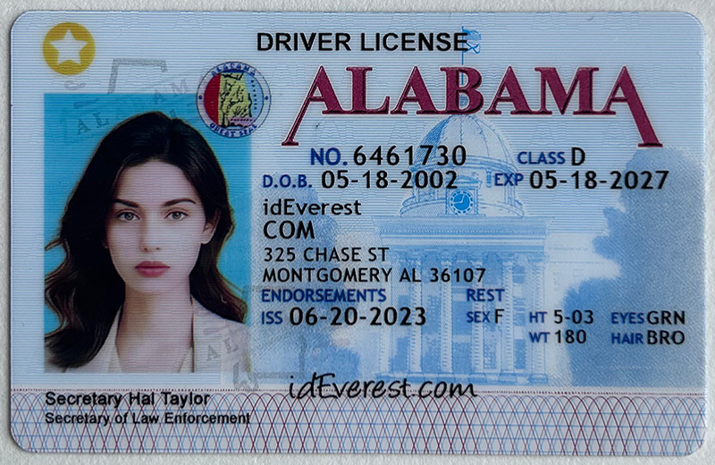 Alabama Fake ID